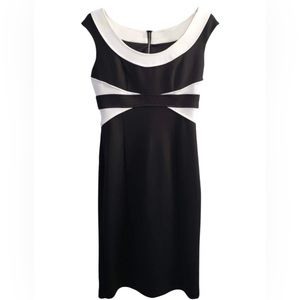Maggy London Color Block Sheath Dress
